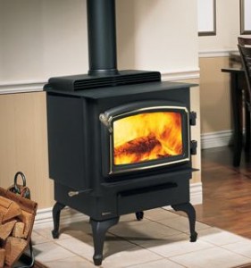 Try using a wood burning stove