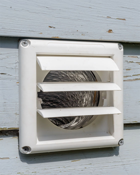 outside dryer vent